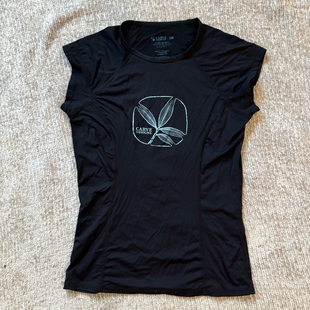 Carve Designs Black Short Sleeve Tee